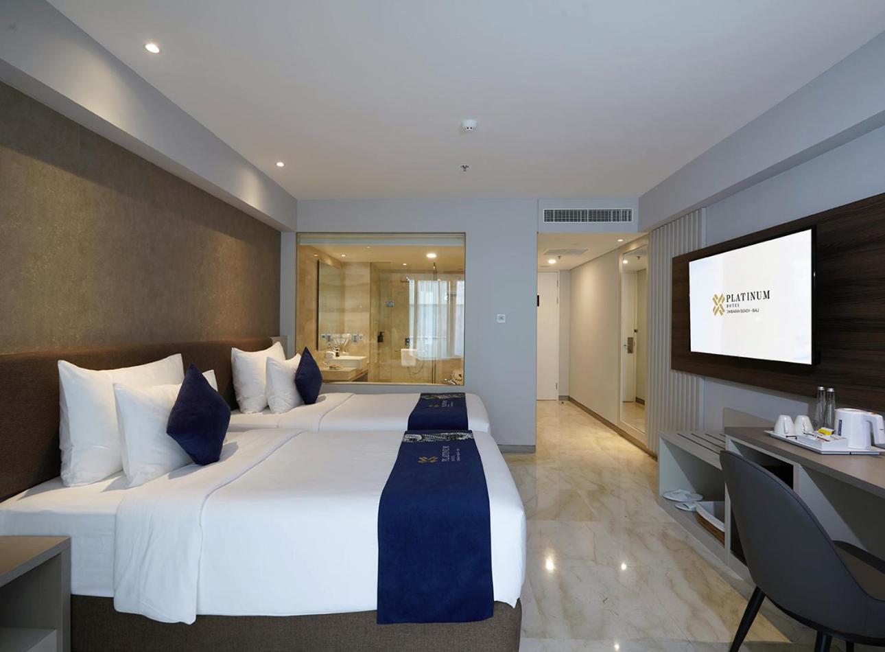 Platinum Hotel Jimbaran Beach Bali Bagian luar foto