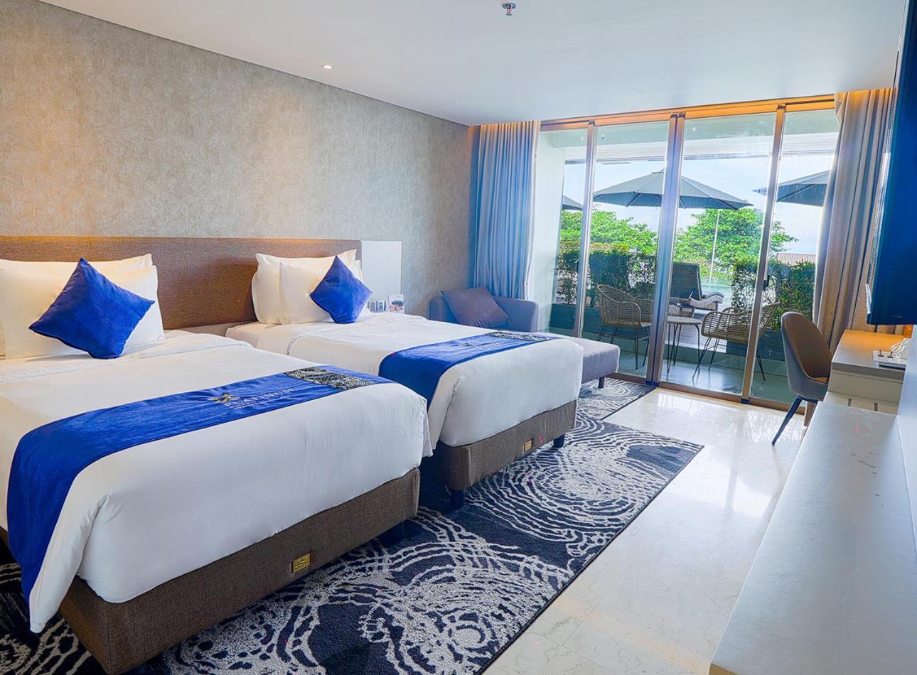 Platinum Hotel Jimbaran Beach Bali Bagian luar foto