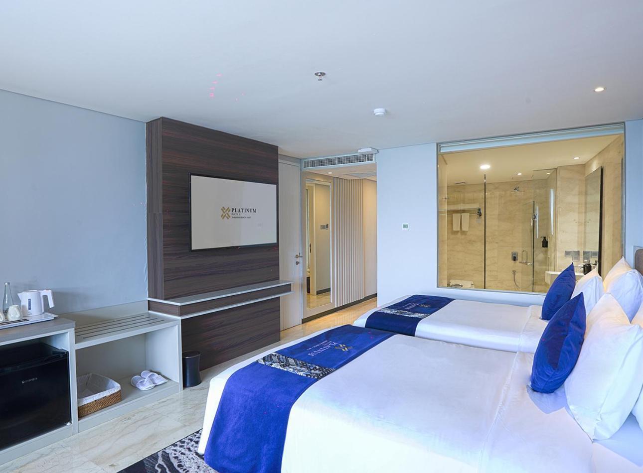 Platinum Hotel Jimbaran Beach Bali Bagian luar foto